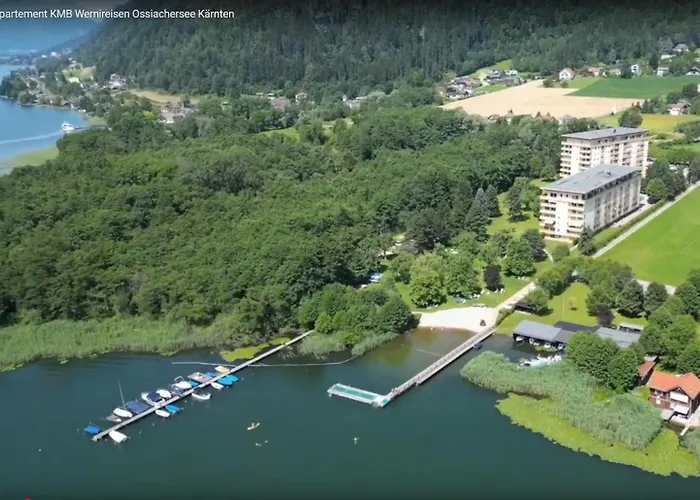 公寓 Renate Haus Kmb Seeappartement Am Ossiacher See, Hallenbad, Skiarena Gerlitzen *