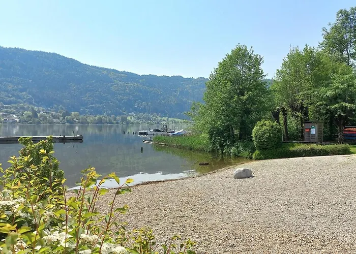 Renate Haus Kmb Seeappartement Am Ossiacher See, Hallenbad, Skiarena Gerlitzen Bodensdorf